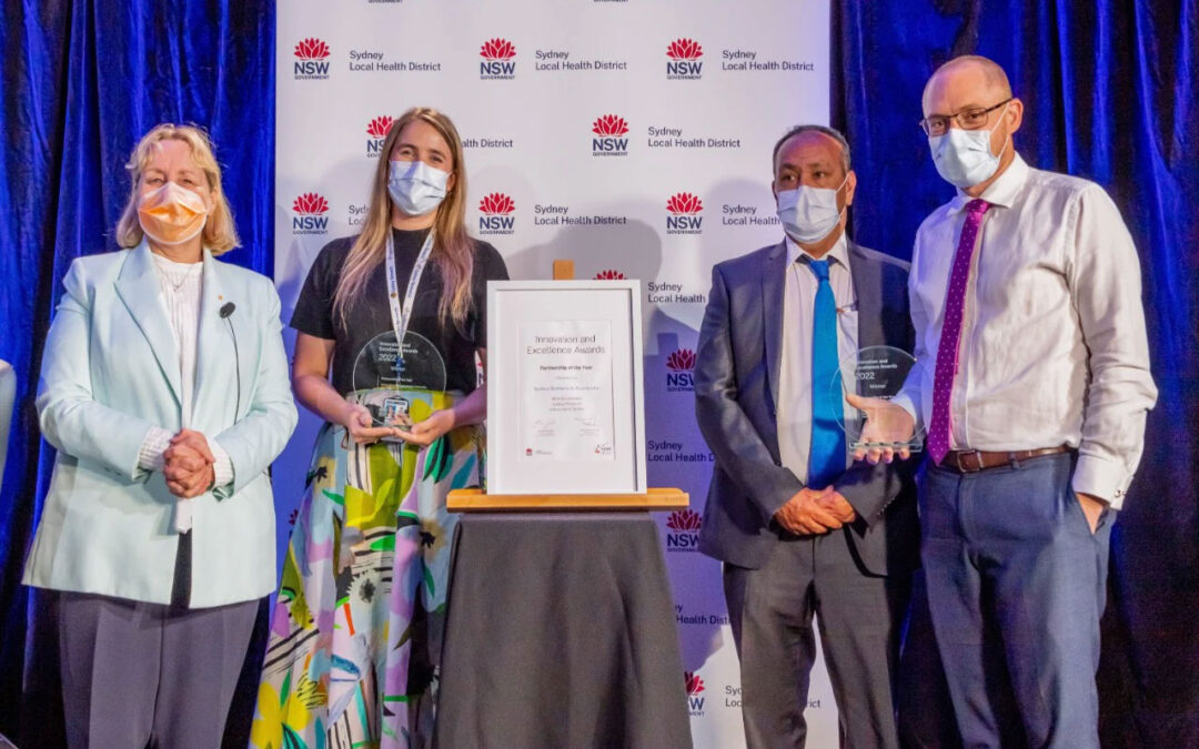 Sydney Biomedical Accelerator wins partnership of the year