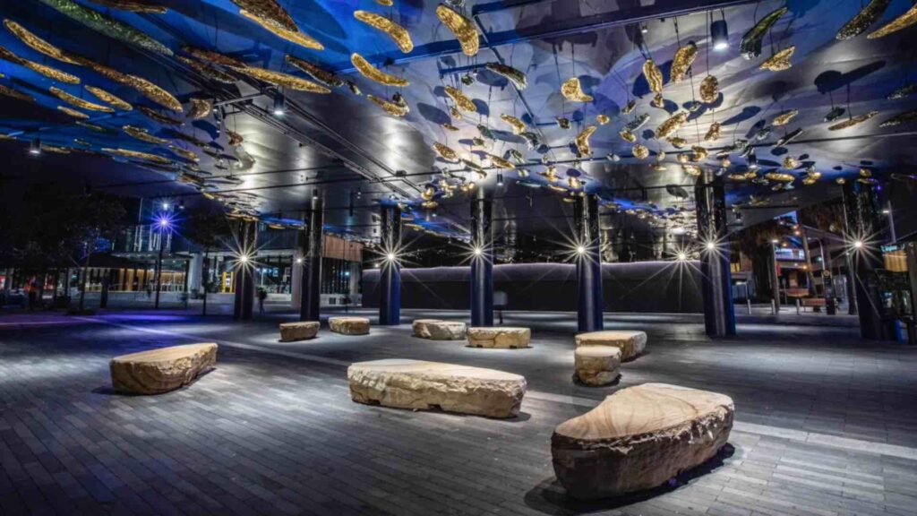 Jacob Nash, Canopy, Darling Harbour 2020. Credit: Event Engineering.